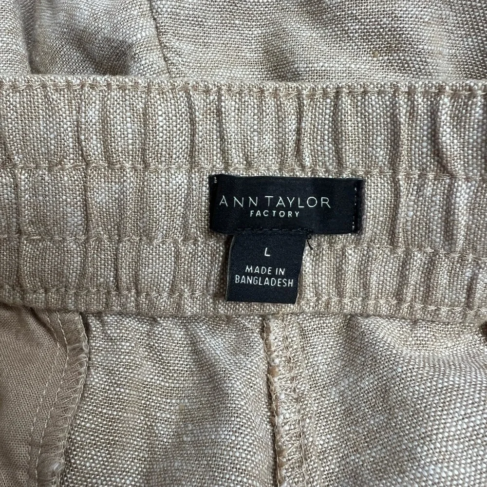 Ann Taylor Factory Brown Women's Shorts Sz L - Picture 4 of 5
